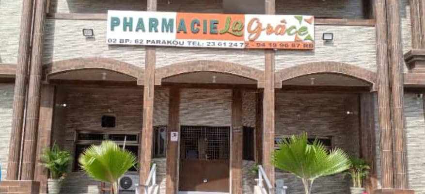 La pharmacie la Grâce (Parakou) offre des produits pharmaceutiques à prix réduits aux Serviteurs de Dieu